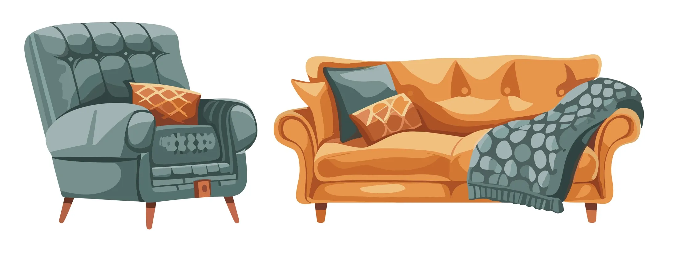 Chair and Couch Graphic - Bulk Waste Collection