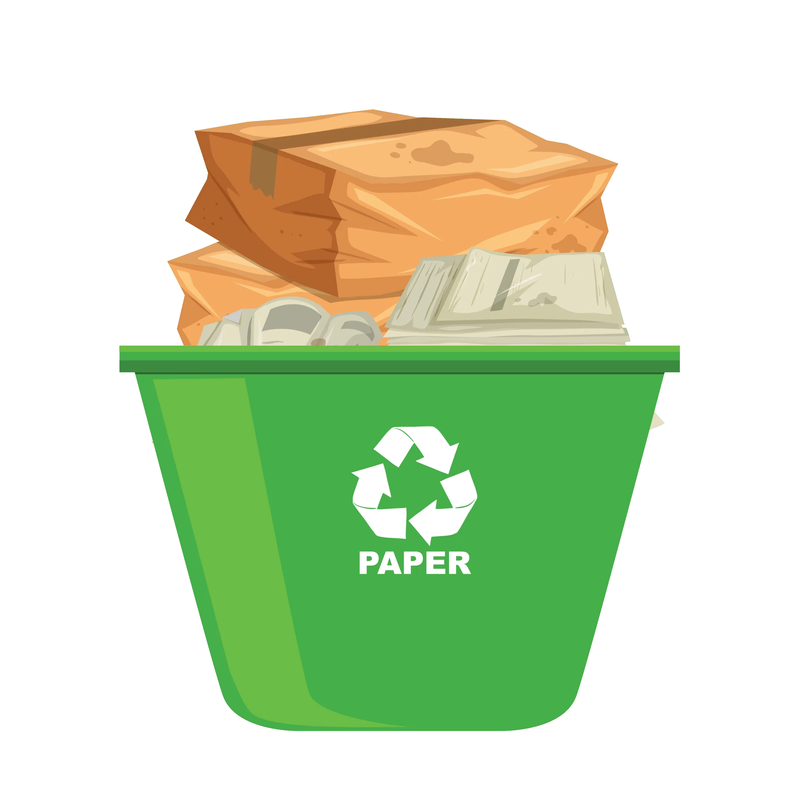 Paper Recycling Graphic